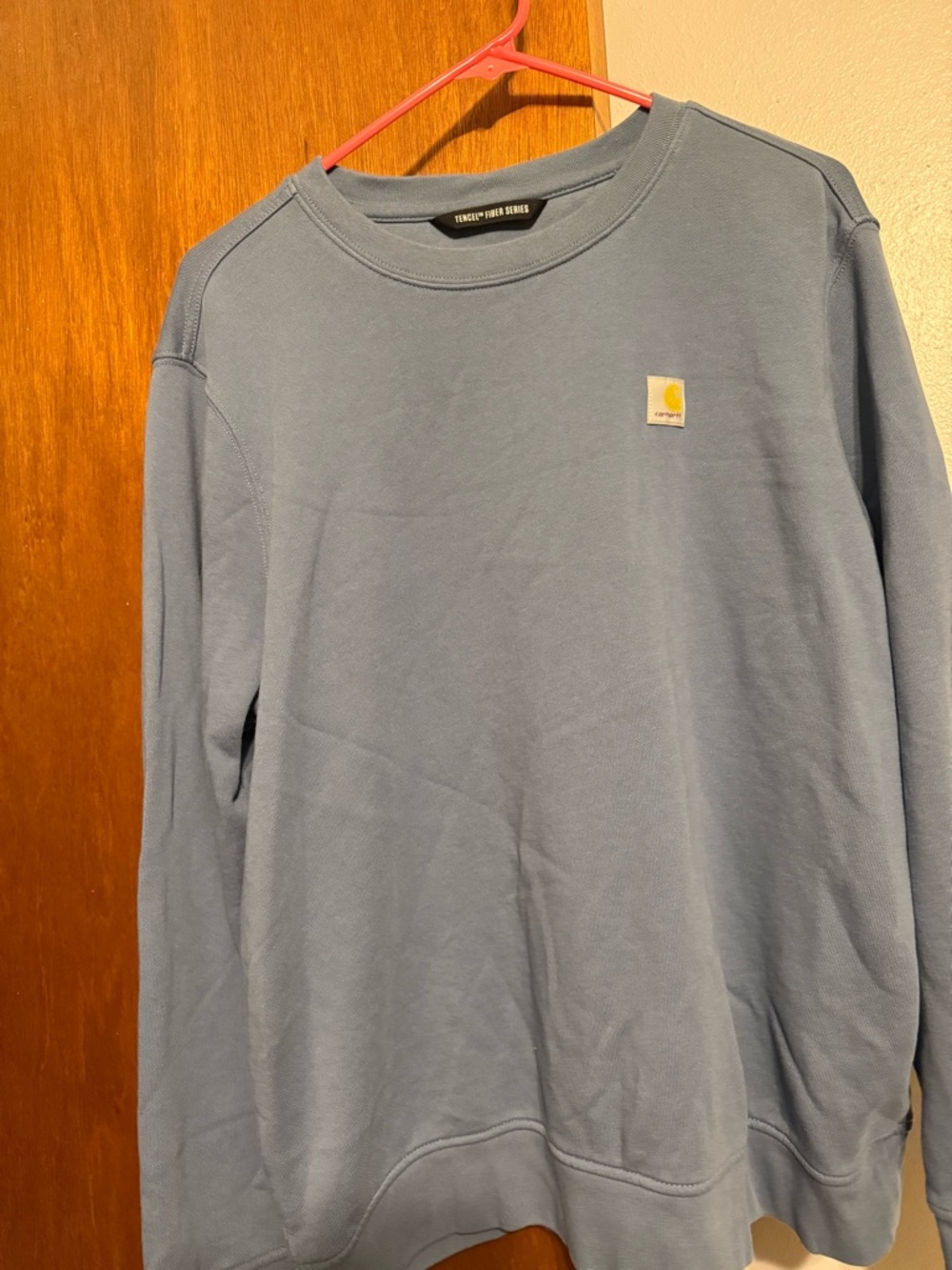 Carhartt womens Dusty Blue Crewneck Sweatshirt